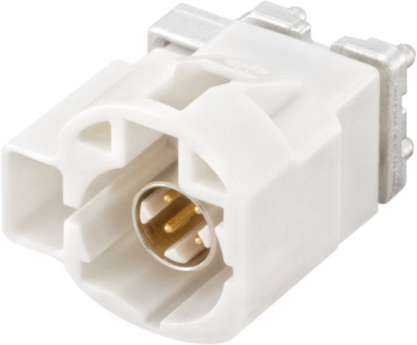 Straight plug pcb w. housing Rosenberger 99S10D-40MA5-B