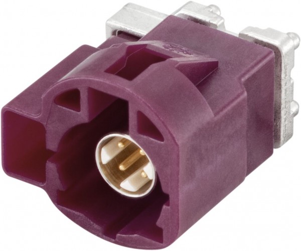 Straight plug pcb w. housing Rosenberger 99S10D-40MA5-D