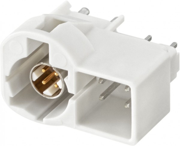 Straight plug pcb w. housing Rosenberger 99S10L-40MA5-B