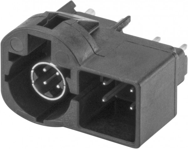 Straight plug pcb w. housing Rosenberger 99S10L-40MA5-C