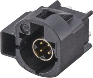 Straight plug pcb w. housing Rosenberger 99S10R-40MA5-A
