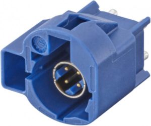 Straight plug pcb w. housing Rosenberger 99S10R-40MA5-C