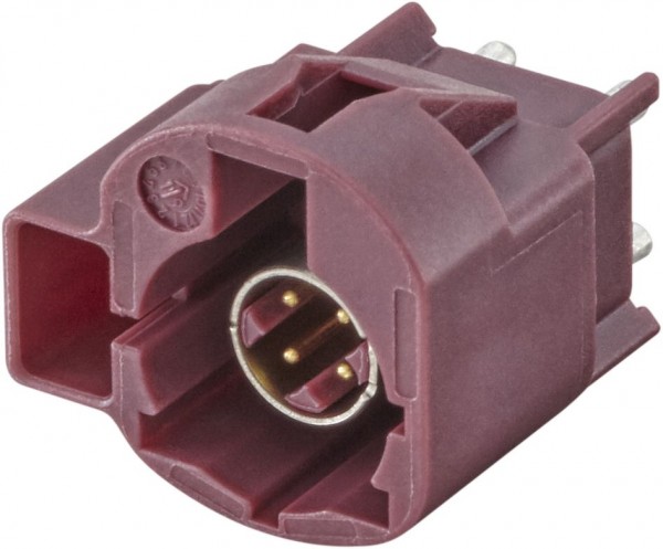 Straight plug pcb w. housing Rosenberger 99S10R-40MA5-D