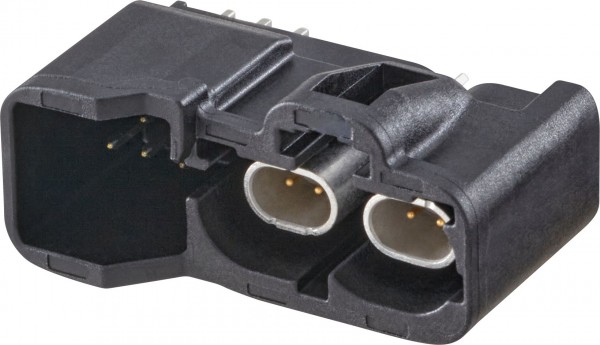 Straight plug pcb w. housing Rosenberger 99S1HG-40MT5-A