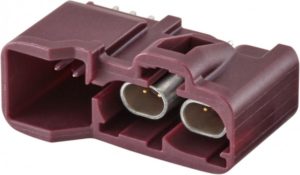 Straight plug pcb w. housing Rosenberger 99S1HG-40MT5-D