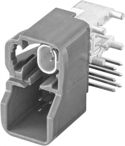Right angle plug pcb w. housing Rosenberger 99S2HC-40MT5-C