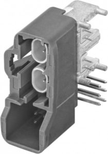 Right angle plug pcb w. housing Rosenberger 99S2HG-40MT5-A