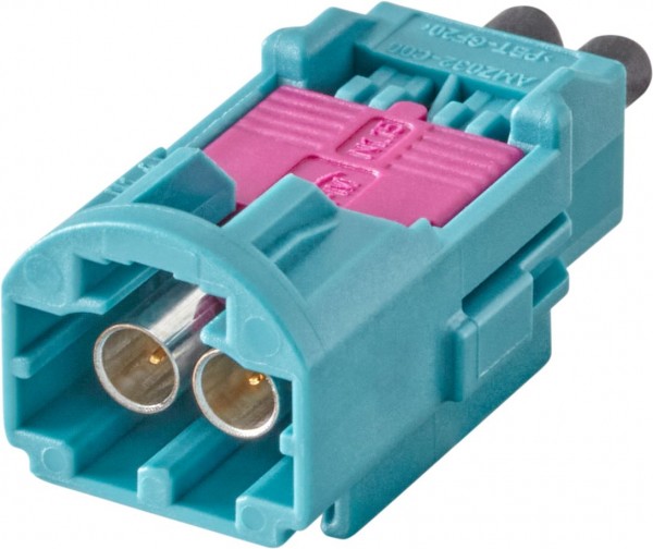 Straight plug w. housing Rosenberger AMS11B-102Z5-Z
