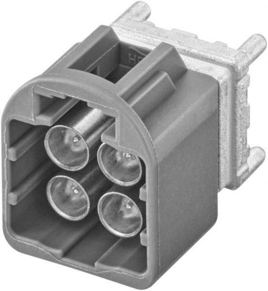 Straight plug pcb w. housing Rosenberger AMS19D-40MZ5-D
