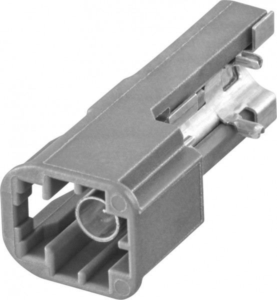 Right angle plug pcb w. housing Rosenberger AMS28A-40MZ5-A