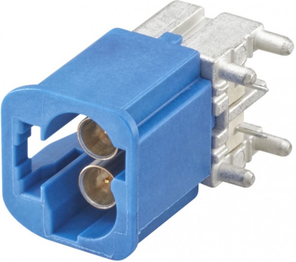 Right angle plug pcb w. housing Rosenberger AMS29B-40MZ5-C