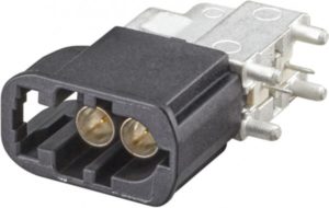 Right angle plug pcb w. housing Rosenberger AMS29C-40MZ5-A