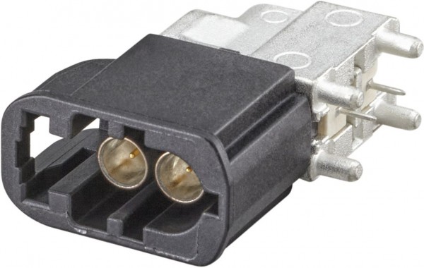 Right angle plug pcb w. housing Rosenberger AMS29C-40MZ5-A