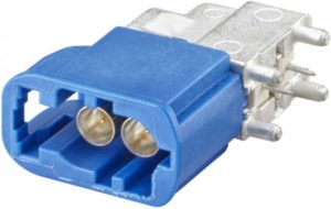 Right angle plug pcb w. housing Rosenberger AMS29C-40MZ5-C