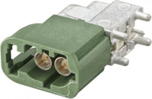 Right angle plug pcb w. housing Rosenberger AMS29C-40MZ5-E