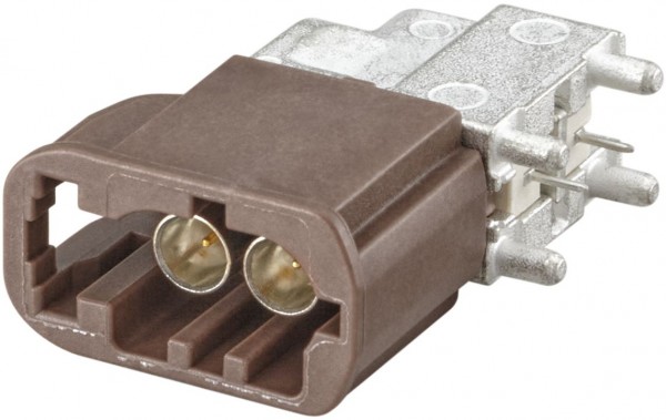 Right angle plug pcb w. housing Rosenberger AMS29C-40MZ5-F