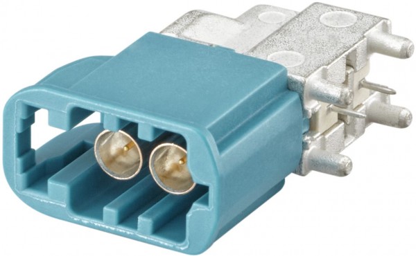 Right angle plug pcb w. housing Rosenberger AMS29C-40MZ5-Z