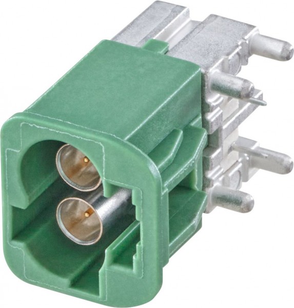 Right angle plug pcb w. housing Rosenberger AMS2UB-40MZ5-E