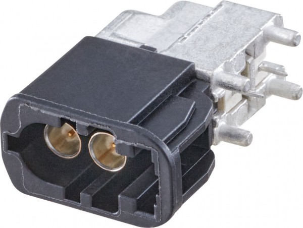 Right angle plug pcb w. housing Rosenberger AMS2UC-40MZ5-A