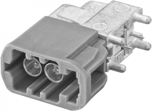 Right angle plug pcb w. housing Rosenberger AMS2UC-40MZ5-E