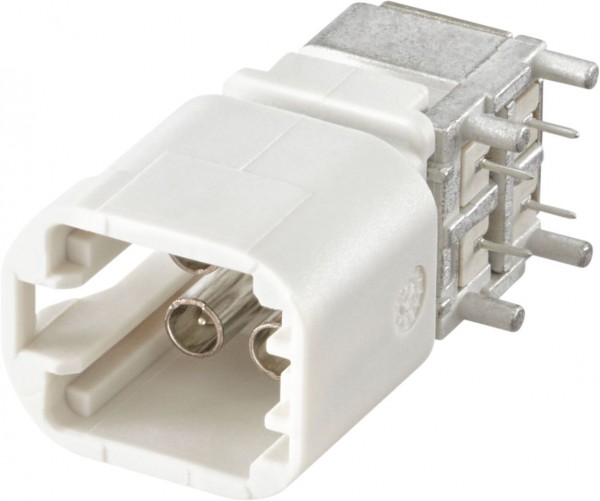 Right angle plug pcb w. housing Rosenberger BMS2D4-40MT1-B