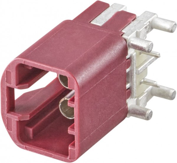 Right angle plug pcb w. housing Rosenberger BMS2E2-40MT1-D