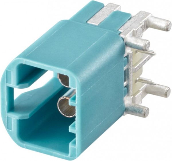 Right angle plug pcb w. housing Rosenberger BMS2E2-40MT1-Z