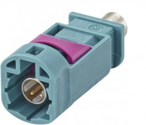 Straight plug w. housing Rosenberger D2S10A-1D9A5-y