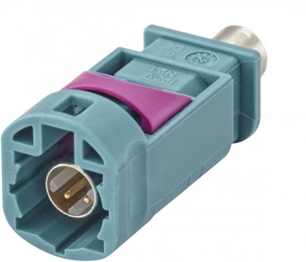 Straight plug w. housing Rosenberger D2S10A-1D9A5-y