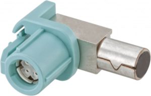 Right angle jack w. housing Rosenberger D4K2UE-1D5A5-y