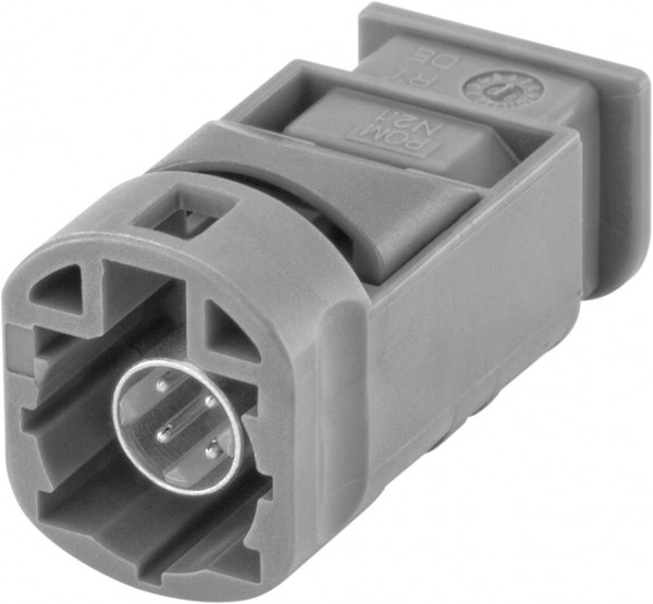 Straight plug w. housing Rosenberger D4S10A-1D5A5-y