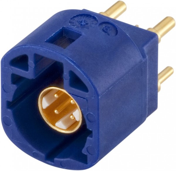Straight plug pcb w. housing Rosenberger D4S10A-400L5-C
