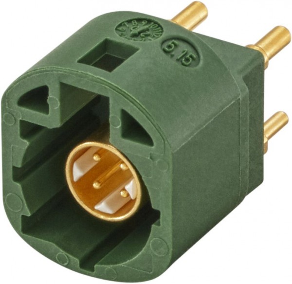 Straight plug pcb w. housing Rosenberger D4S10A-400L5-E