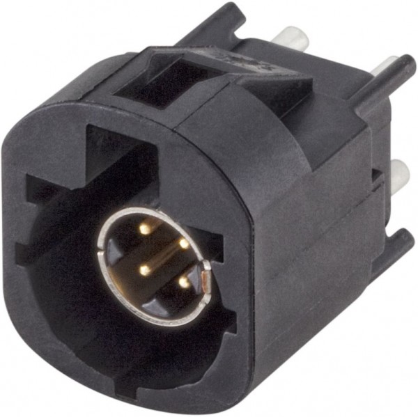 Straight plug pcb w. housing Rosenberger D4S10E-40MA5-A