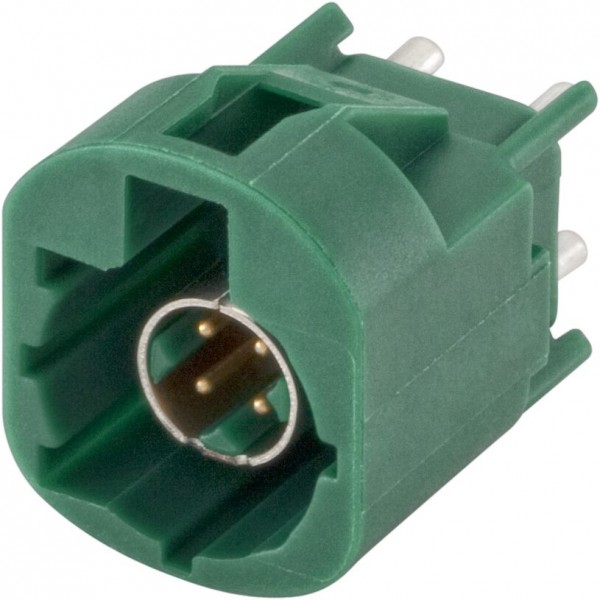 Straight plug pcb w. housing Rosenberger D4S10E-40MA5-E