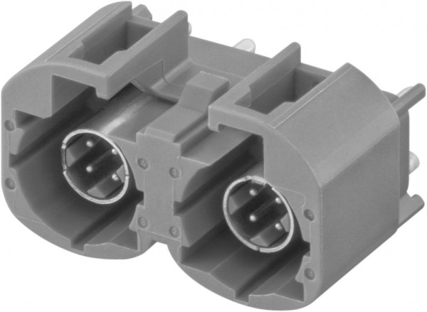 Straight plug pcb w. housing Rosenberger D4S10V-40MA5-A