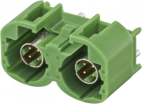 Straight plug pcb w. housing Rosenberger D4S10V-40MA5-E