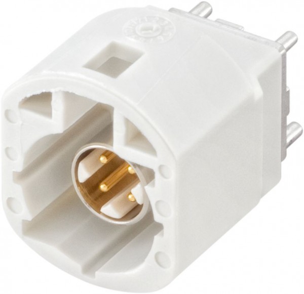 Straight plug pcb w. housing Rosenberger D4S12H-40MA5-B