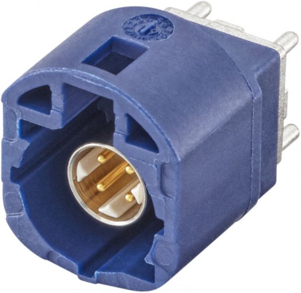 Straight plug pcb w. housing Rosenberger D4S12H-40MA5-C