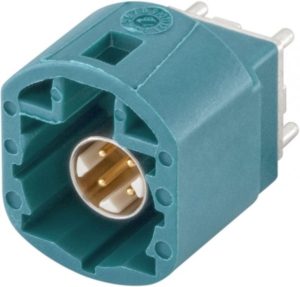 Straight plug pcb w. housing Rosenberger D4S12H-40MA5-Z