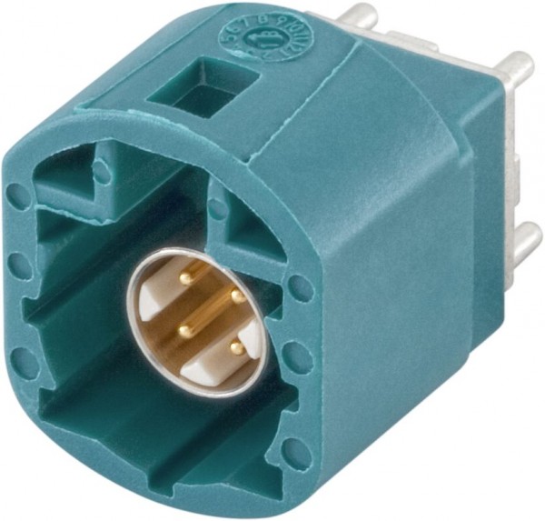 Straight plug pcb w. housing Rosenberger D4S12H-40MA5-Z