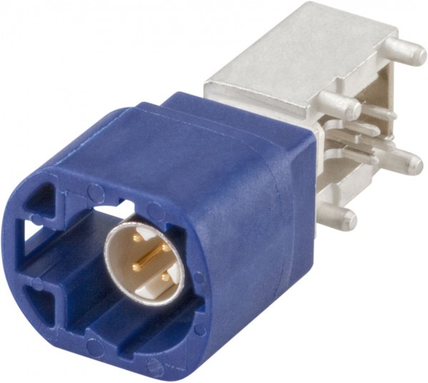 Right angle plug pcb w. housing Rosenberger D4S20D-40MA5-C