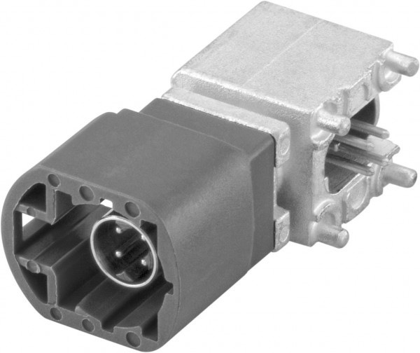 Right angle plug pcb w. housing Rosenberger D4S20H-40MA5-A
