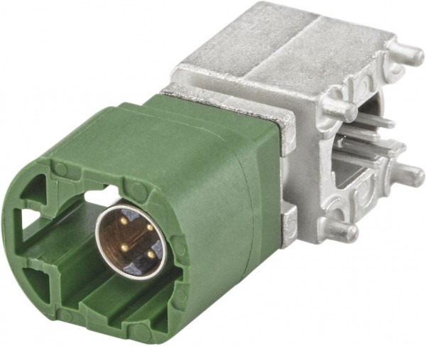 Right angle plug pcb w. housing Rosenberger D4S20H-40MA5-E