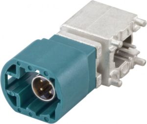 Right angle plug pcb w. housing Rosenberger D4S20H-40MA5-Z