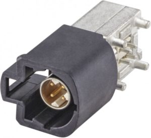 Right angle plug pcb w. housing Rosenberger D4S23L-40MA5-A
