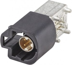 Right angle plug pcb w. housing Rosenberger D4S23M-40MA5-A
