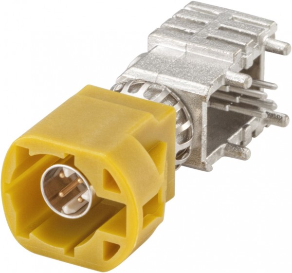 Right angle plug pcb w. housing Rosenberger D4S2UY-40MA5-K