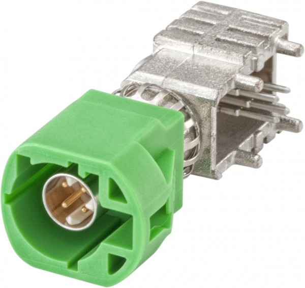 Right angle plug pcb w. housing Rosenberger D4S2UY-40MA5-L