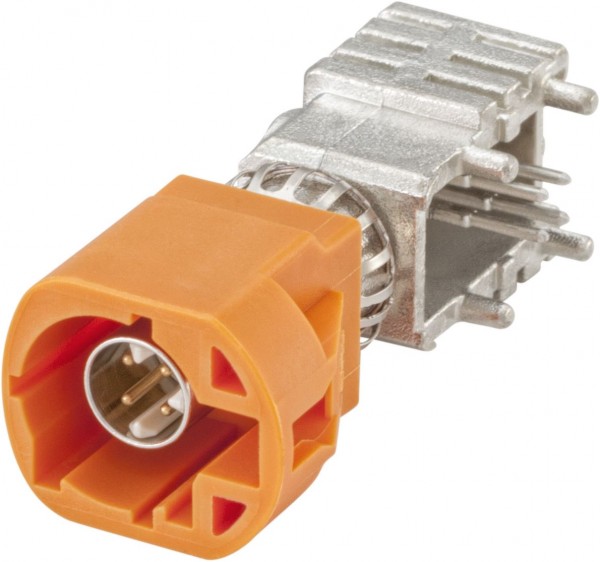 Right angle plug pcb w. housing Rosenberger D4S2UY-40MA5-M